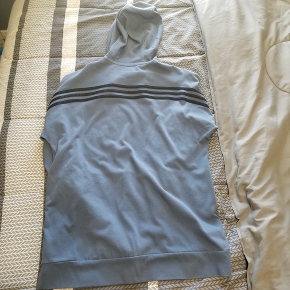 Blue Adidas Graphic Hoodie - Picture 6 of 8